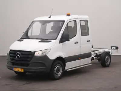 Mercedes Sprinter 311 CDI 4X2 Chassis cabine Chassis Cabine Dubbel Cabine Trekhaak Cruise MBUX CarPlay APK 08-2027 Euro6 Chassis Cabin Fahrgestell – kavel bij BAS World Auctions, V