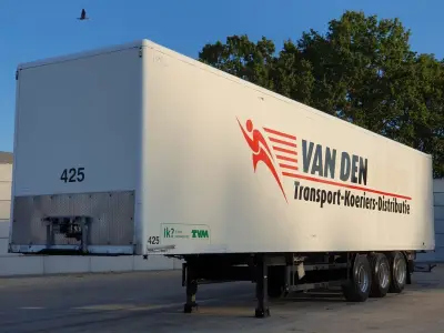 SPIER SGL390 Closed Semi Trailer Full Air – kavel bij BAS World Auctions, Veghel