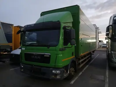 MAN TGL 12.250 Closed Truck – kavel bij BAS World Auctions, Veghel