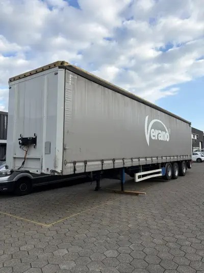 Pacton B3-001 Curtainsides Semi Trailer Full Air – kavel bij BAS World Auctions, Best