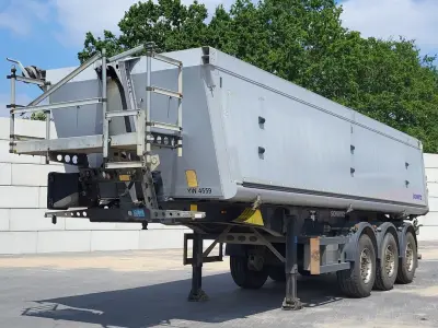 Schmitz SGF*S3 Tipper Lift Axle ALU APK 06/27 Full Air – kavel bij BAS World Auctions, Veghel