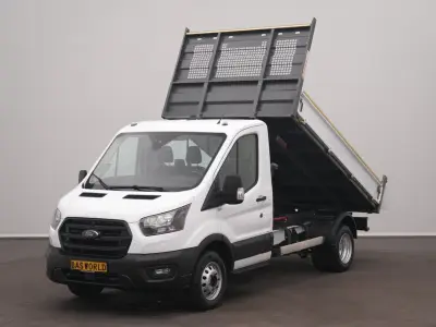Ford Transit 165pk Tipper Kipper Dubbellucht 3,5t Trekhaak Airco Camera Euro6 Tipper Benne Kieper – kavel bij BAS World Auctions, Veghel