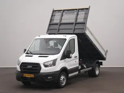 Ford Transit 165pk Tipper Kipper Dubbellucht 3,5t Trekhaak Airco Camera Euro6 Tipper Benne Kieper – kavel bij BAS World Auctions, Veghel