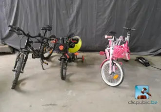 Lot de vélos pour enfants – kavel bij Clicpublic