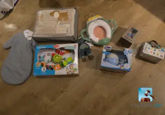 Lot d'accessoires pour bébé – kavel bij Clicpublic