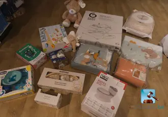 Lot d'accessoires pour bébé – kavel bij Clicpublic