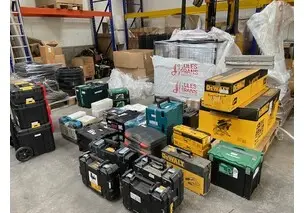 Powertools- Solar - Bouwmachines uit showroomopruiming – veiling bij Desvo Veilingen, Ruddervoorde Powertools- Solar - Bouwmac