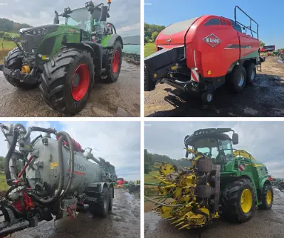 Tractoren, hakselaars en landbouwmachines – veiling bij Auctim