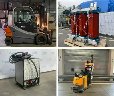 Liquidatieveiling | Elektrische trekkers, heftrucks & constructiestaal – veiling bij Auctim