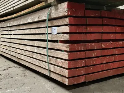 Eiken balken, baddings, Balsa superlicht hout 1301-1342 DM (58/2026) – veiling bij Venalis, Roeselare