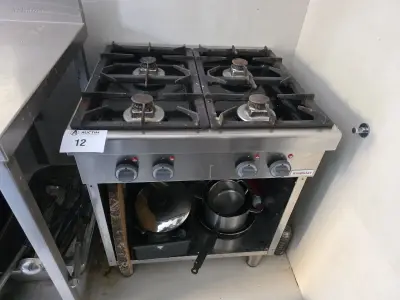 4-beksgasvuur Modular – kavel bij Auctim, Tongeren Borgloon