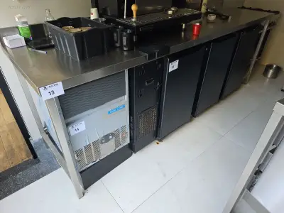 Inox werktafel – kavel bij Auctim, Tongeren Borgloon