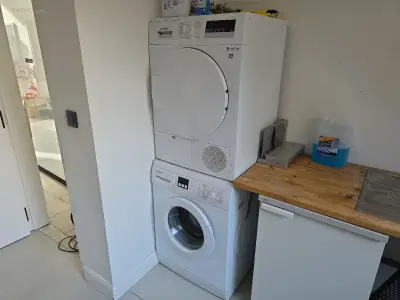 Wasmachine en droogkast Bosch WLM41 en WDT2 – kavel bij Auctim, Tongeren Borgloon
