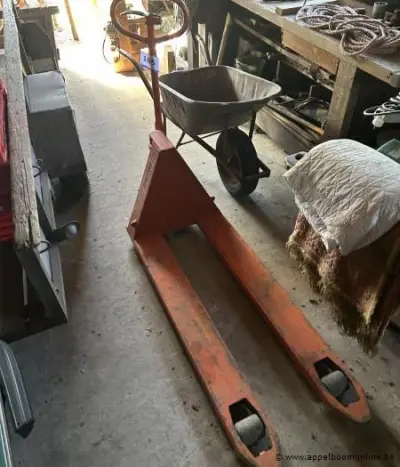 Transpallet Kentruck – kavel bij Appelboom
