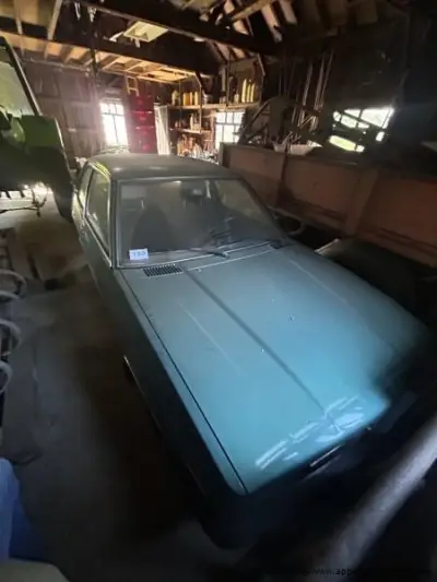 OPEL Ascona, 52703km, sedan, zonder documenten, 1 sleutel – kavel bij Appelboom