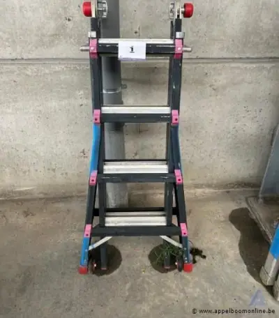 Multifunctionele ladder YETI 4X4 – kavel bij Appelboom