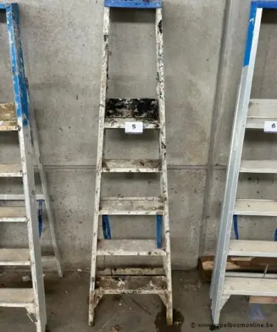 Aluminium trapladder Solide, 5 treden – kavel bij Appelboom