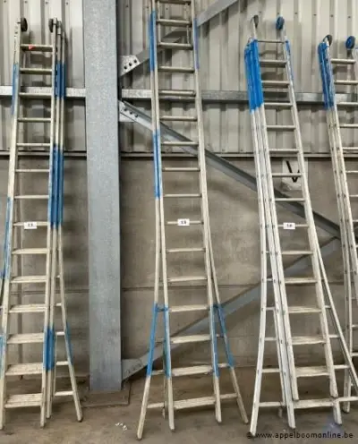aluminium ladder 3x16 sporten – kavel bij Appelboom