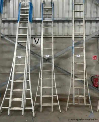 aluminium ladder 2x14 sporten – kavel bij Appelboom