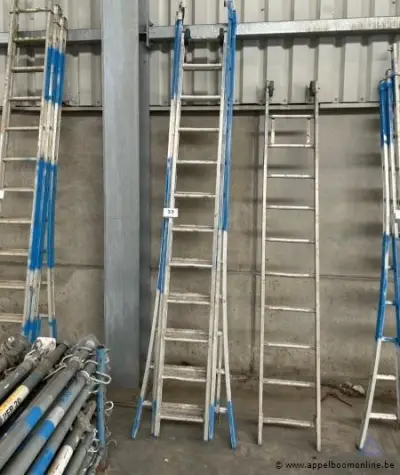 aluminium ladder 3x11 sporten – kavel bij Appelboom