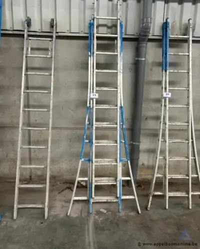 aluminium ladder 3x10 sporten – kavel bij Appelboom