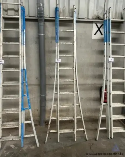 aluminium ladder 2x10 sporten – kavel bij Appelboom