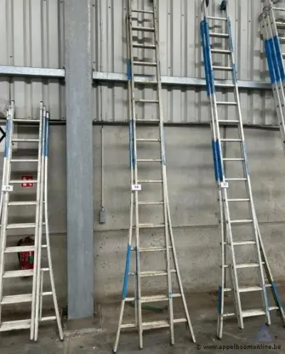aluminium ladder 2x15 sporten – kavel bij Appelboom