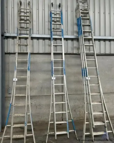 aluminium ladder 2x16 sporten – kavel bij Appelboom