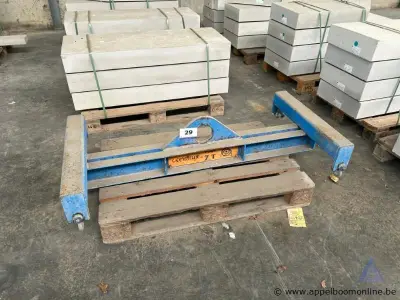 Evenaar CONSTRUX Evenaar 1M45, bouwjaar 2021. Eigen gewicht 120 kg, maximale belasting 7000 kg – kavel bij Appelboom