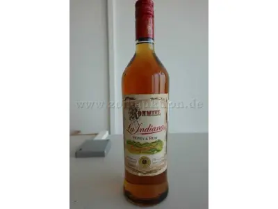 1 fles "Ronmiel" (honing en rum), inhoud 1 liter, alcoholgehalte 20% vol – kavel bij Zoll-Auktion, Kiel