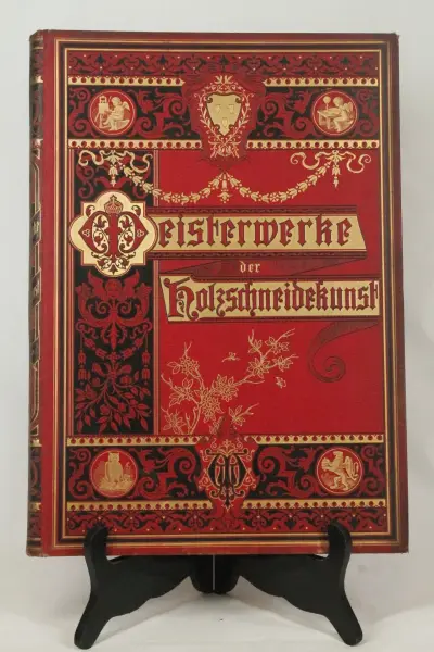 Antiek boek: Meisterwerke der Holzschneidekunst – kavel bij De Kringwinkel, Brecht