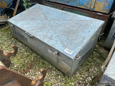 Gereedschapskist BOSCARO PA-17.08EZN, bouwjaar 2013. Eigen gewicht 90 kg, maximale belasting 400 kg, inhoud 700 liter – kavel bij Appelboom