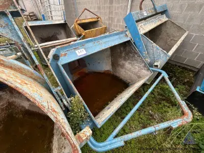 betonkubel – kavel bij Appelboom