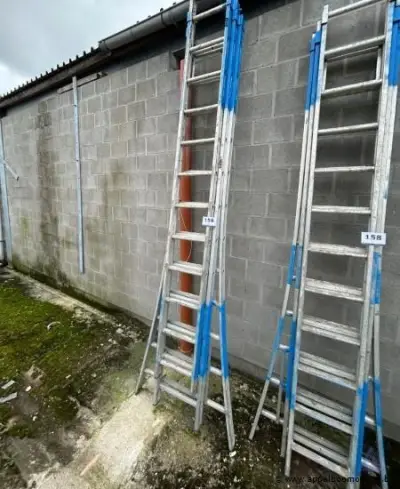 aluminium ladder 3x12 sporten – kavel bij Appelboom