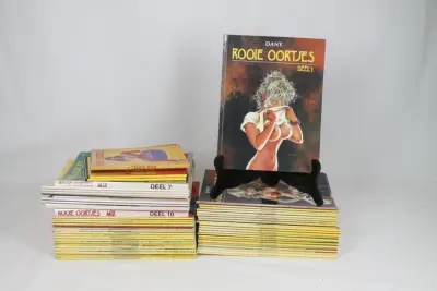 Verzameling Rooie Oortjes stripboeken – kavel bij De Kringwinkel, Brecht
