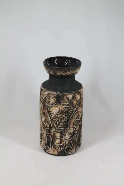 Vintage Bay Keramik vloervaas – kavel bij De Kringwinkel, Brecht