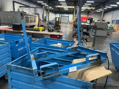 Kiepframe van het merk BAUER SÜDLOHN, type BST 90, bouwjaar 2017. cap 2000kg – kavel bij Appelboom