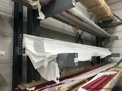 21 diverse aluminium profielen, lengte 6000mm – kavel bij Appelboom