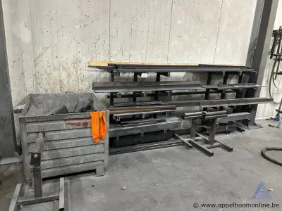 Lot bestaande uit diverse metalen profielen en platen – kavel bij Appelboom