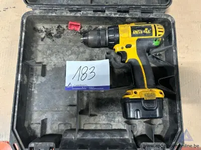 Accuboormachine DEWALT DC732, inclusief accu en koffer – kavel bij Appelboom