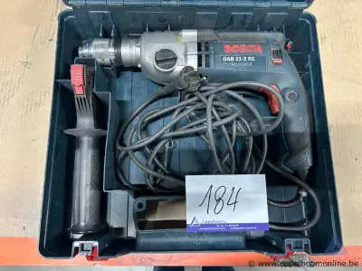 Klopboormachine BOSCH GSB 21-2 RE Professional, in koffer – kavel bij Appelboom