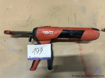 kitpistool HILTI HDM 330 – kavel bij Appelboom