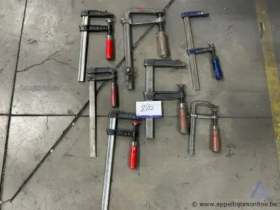 7 diverse lijmklemmen – kavel bij Appelboom