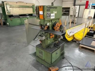 Industriële pons- en knipmachine met een maximale stanzkracht van 500 kN, inclusief voetpedaal – kavel bij Appelboom