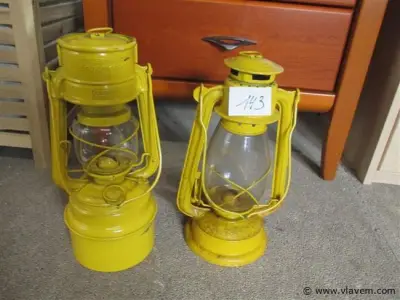 olie lampen – kavel bij Vlavem
