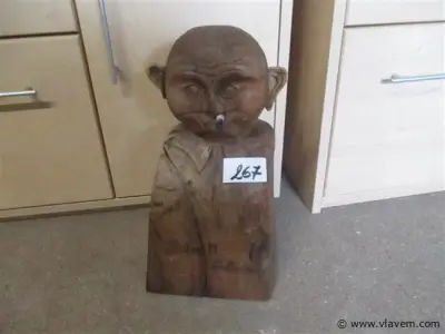 houten beeld – kavel bij Vlavem