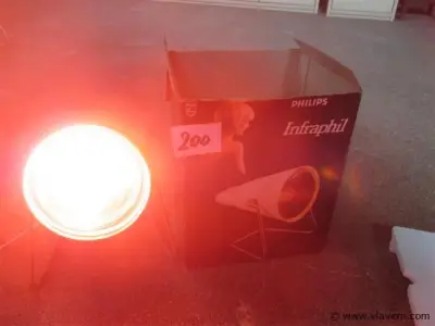 infrarood lamp – kavel bij Vlavem