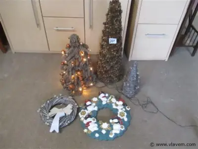 kerst decoratie – kavel bij Vlavem
