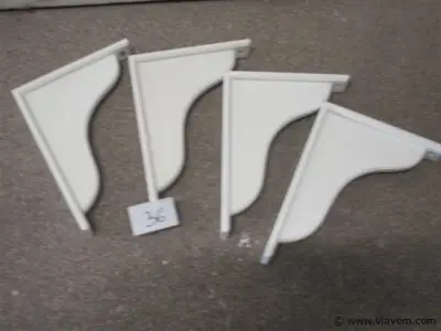 planken dragers – kavel bij Vlavem
