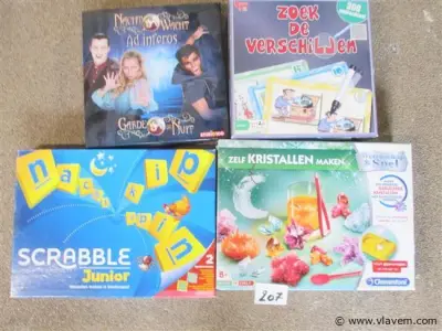 gezelschapsspellen – kavel bij Vlavem